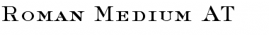 Download Roman Medium AT Font Download Roman Medium AT Font