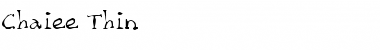 Download Chaiee Font Download Chaiee Font