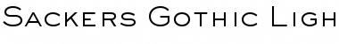Download Sackers Gothic Light AT Font Download Sackers Gothic Light AT Font