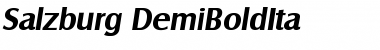 Download Salzburg-DemiBoldIta Font Download Salzburg-DemiBoldIta Font