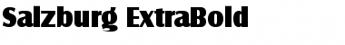Download Salzburg-ExtraBold Font Download Salzburg-ExtraBold Font