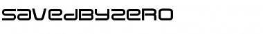 Download SavedByZero Font Download SavedByZero Font