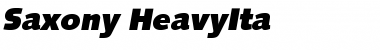 Download Saxony-HeavyIta Font Download Saxony-HeavyIta Font