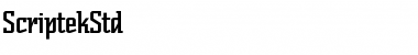 Download Scriptek Std Font Download Scriptek Std Font