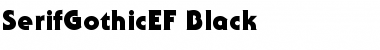 Download SerifGothicEF-Black Font Download SerifGothicEF-Black Font