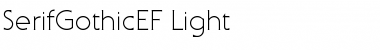 Download SerifGothicEF-Light Font Download SerifGothicEF-Light Font