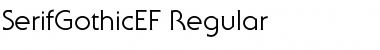 Download SerifGothicEF-Regular Font Download SerifGothicEF-Regular Font