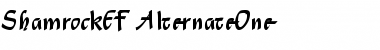 Download ShamrockEF-AlternateOne Font Download ShamrockEF-AlternateOne Font