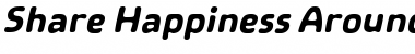 Download Share Happiness Around Font Download Share Happiness Around Font