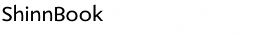 Download ShinnBook Font Download ShinnBook Font