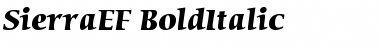 Download SierraEF-BoldItalic Font Download SierraEF-BoldItalic Font