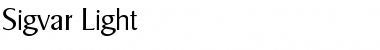 Download Sigvar-Light Font Download Sigvar-Light Font