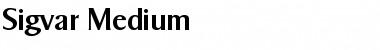 Download Sigvar-Medium Font Download Sigvar-Medium Font