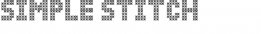 Download Simple Stitch Font Download Simple Stitch Font