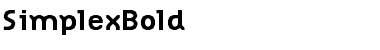 Download SimplexBold Font Download SimplexBold Font