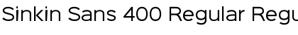 Download Sinkin Sans 400 Regular Font Download Sinkin Sans 400 Regular Font