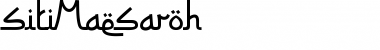 Download Siti Maesaroh Font Download Siti Maesaroh Font