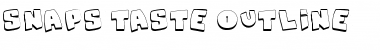 Download Snaps Taste Outline Font Download Snaps Taste Outline Font