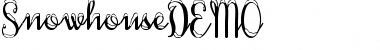 Download Snowhouse DEMO Font Download Snowhouse DEMO Font