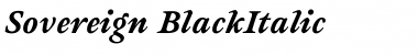 Download Sovereign-BlackItalic Font Download Sovereign-BlackItalic Font