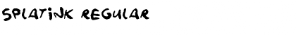 Download Splatink Font Download Splatink Font