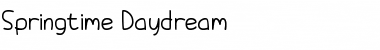 Download Springtime Daydream Font Download Springtime Daydream Font