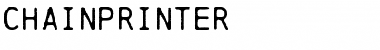 Download Chainprinter Font Download Chainprinter Font