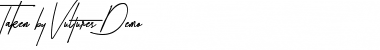 Download Taken by Vultures Demo Font Download Taken by Vultures Demo Font