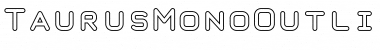 Download Taurus Mono Outline Font Download Taurus Mono Outline Font