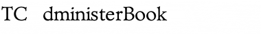 Download TCAdministerBook Font Download TCAdministerBook Font
