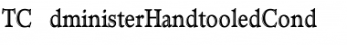 Download TCAdministerHandtooledCond Font Download TCAdministerHandtooledCond Font