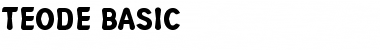 Download TEODE BASIC Font Download TEODE BASIC Font