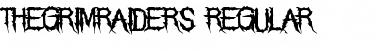 The Grim Raiders Regular Font