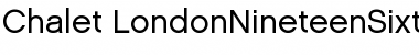 Download Chalet-LondonNineteenSixty Font Download Chalet-LondonNineteenSixty Font