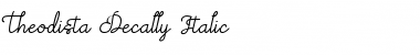 Download Theodista Decally Font Download Theodista Decally Font