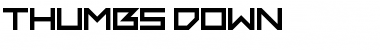 Download Thumbs Down Font Download Thumbs Down Font