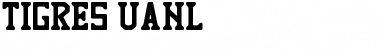 TIGRES UANL Regular Font