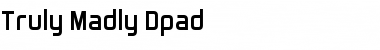 Truly Madly Dpad Regular Font