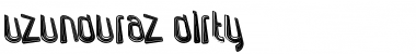 Download uzunduraz dirty Font Download uzunduraz dirty Font