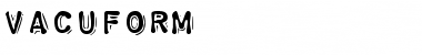 Download Vacuform Font Download Vacuform Font