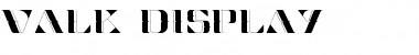 Download ValkDisplay Font Download ValkDisplay Font