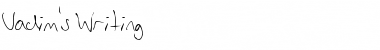 Download Vadim's Writing Font Download Vadim's Writing Font