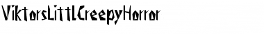 Download Viktors Littl Creepy Horror Font Download Viktors Littl Creepy Horror Font