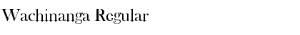 Download Wachinanga Font Download Wachinanga Font