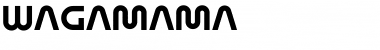 Download Wagamama Font Download Wagamama Font