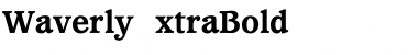 Download WaverlyExtraBold Font Download WaverlyExtraBold Font
