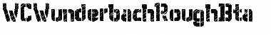 Download WC Wunderbach Rough Bta Font Download WC Wunderbach Rough Bta Font