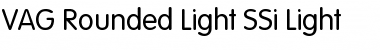 Download VAG Rounded Light SSi Font Download VAG Rounded Light SSi Font