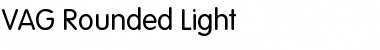 Download VAG Rounded Font Download VAG Rounded Font