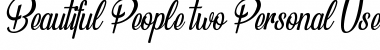 Download Beautiful People Personal Use Font Download Beautiful People Personal Use Font